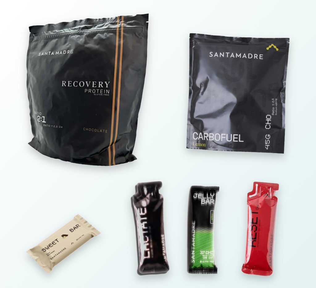 Nutrición deportiva: proteína, geles y barritas energéticas